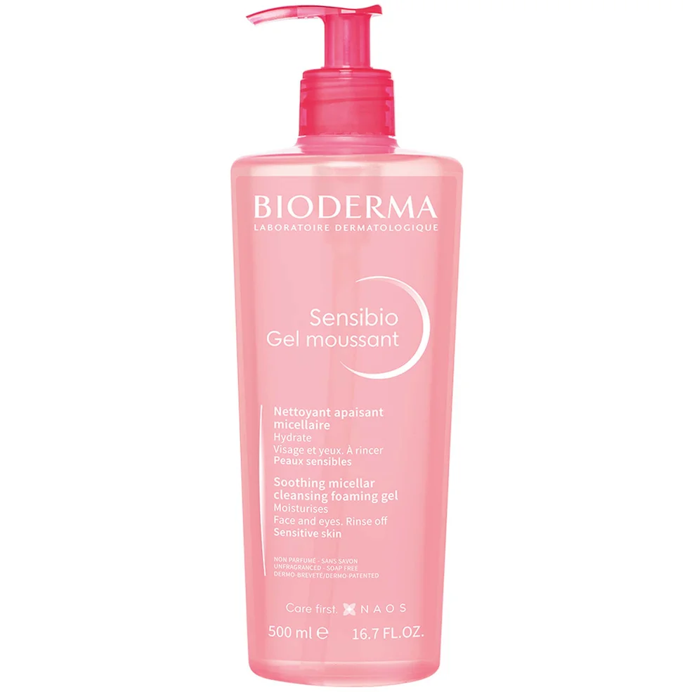 Bioderma Sensibio Gel Moussant Cleansing Foaming Gel 500ml Imagen 1