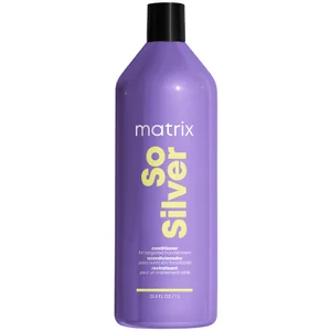 Matrix Total Results So Silver Purple Toning Conditioner for Blonde, Silver and Grey Hair 1000ml - Size 1000ml