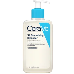 CeraVe SA Smoothing Cleanser with Salicylic Acid for Dry, Rough & Bumpy Skin 236ml - undefined undefined