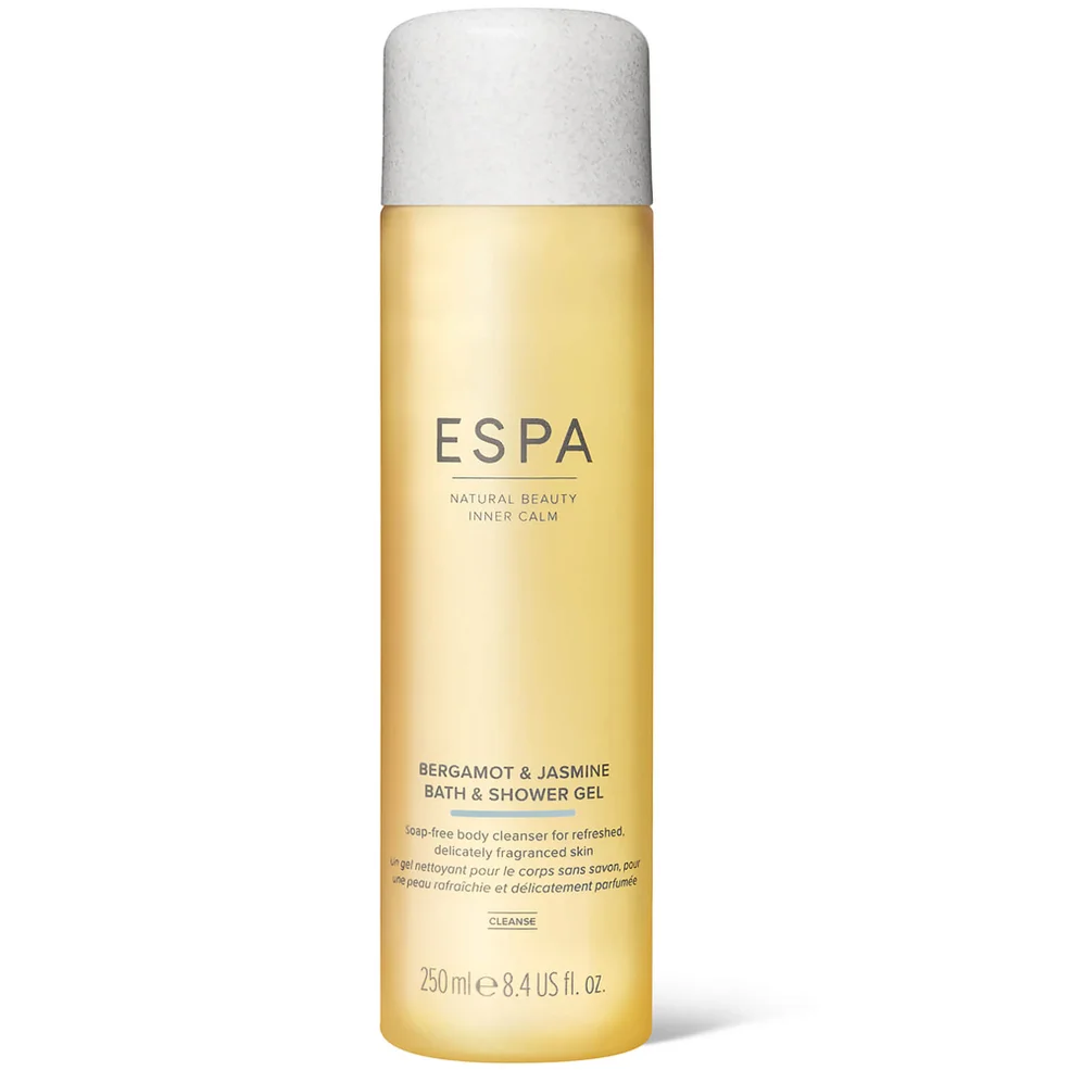 ESPA Bergamot and Jasmine Bath and Shower Gel 250ml Imagen 1