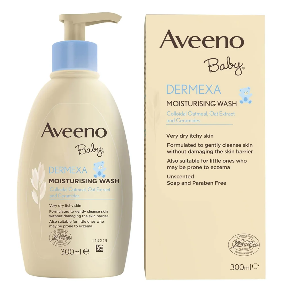 Aveeno Baby Dermexa Moisturising Wash 300ml Imagen 1