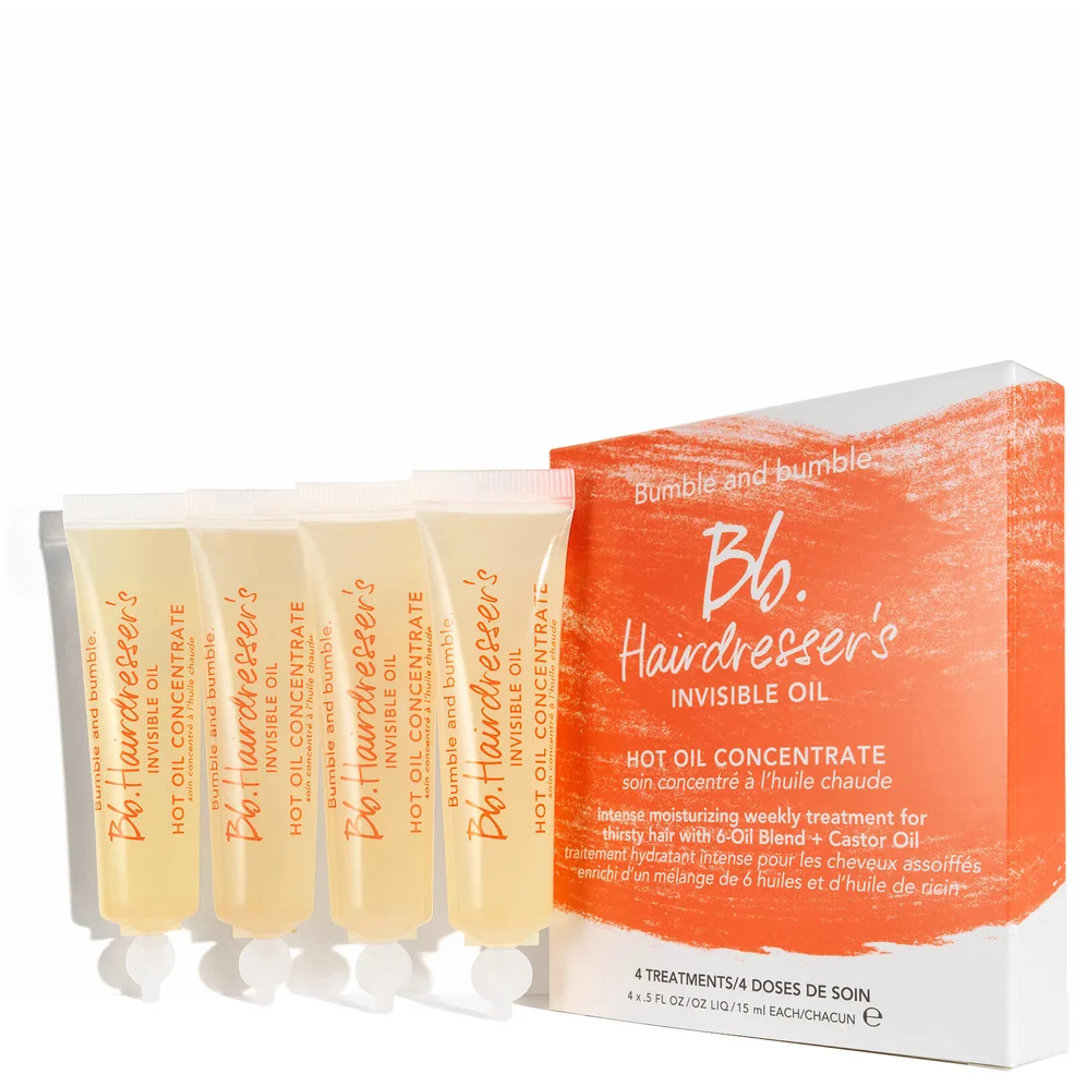 Bumble and bumble Hairdresser's Invisible Oil Hot Oil (4 Pack) Imagen 1