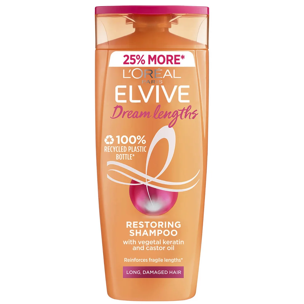 L'Oréal Paris Elvive Dream Lengths Long Hair Shampoo 500ml Imagen 1