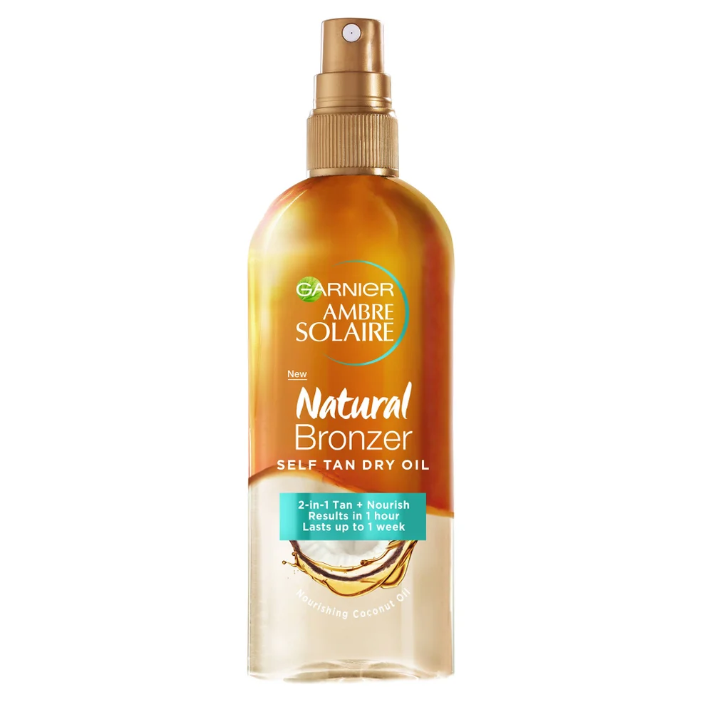 Aceite seco autobronceador natural Ambre Solaire 150ml Imagen 1