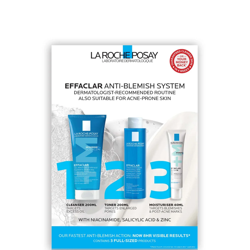 La Roche-Posay Effaclar 3-Step Anti-Blemish Routine Kit Imagen 1