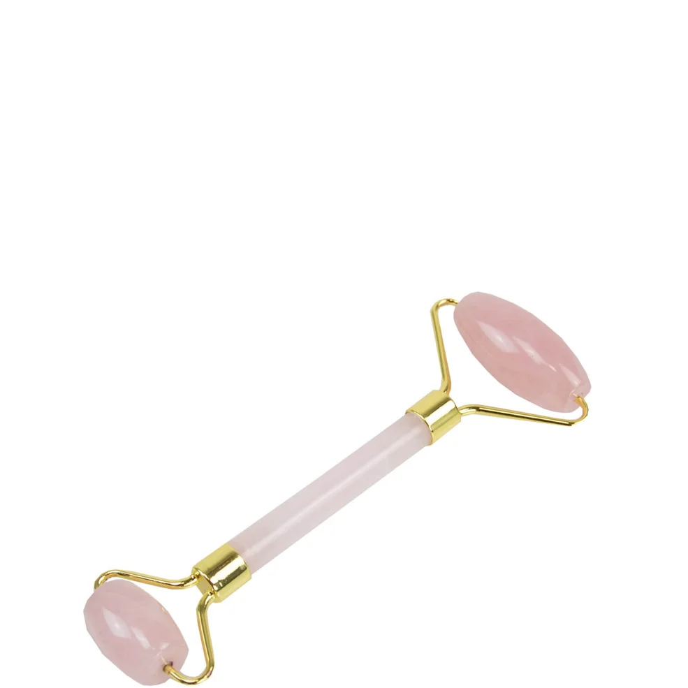 The Vintage Cosmetic Company Rose Quartz Facial Roller Imagen 1