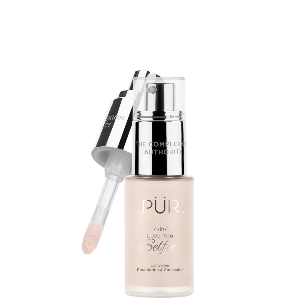 PÜR 4-in-1 Love Your Selfie Longwear Foundation and Concealer 30ml (Various Shades) Imagen 1