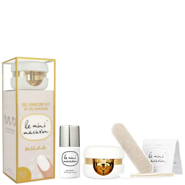 Le Mini Macaron Gel Manicure Kit - Milkshake