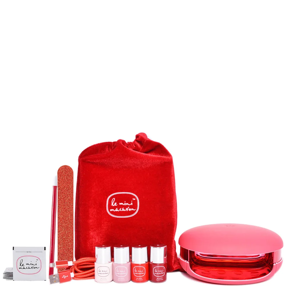 Le Mini Macaron Le Maxi "Rouge & Moi" - Limited Edition Deluxe Gel Manicure Set Imagen 1