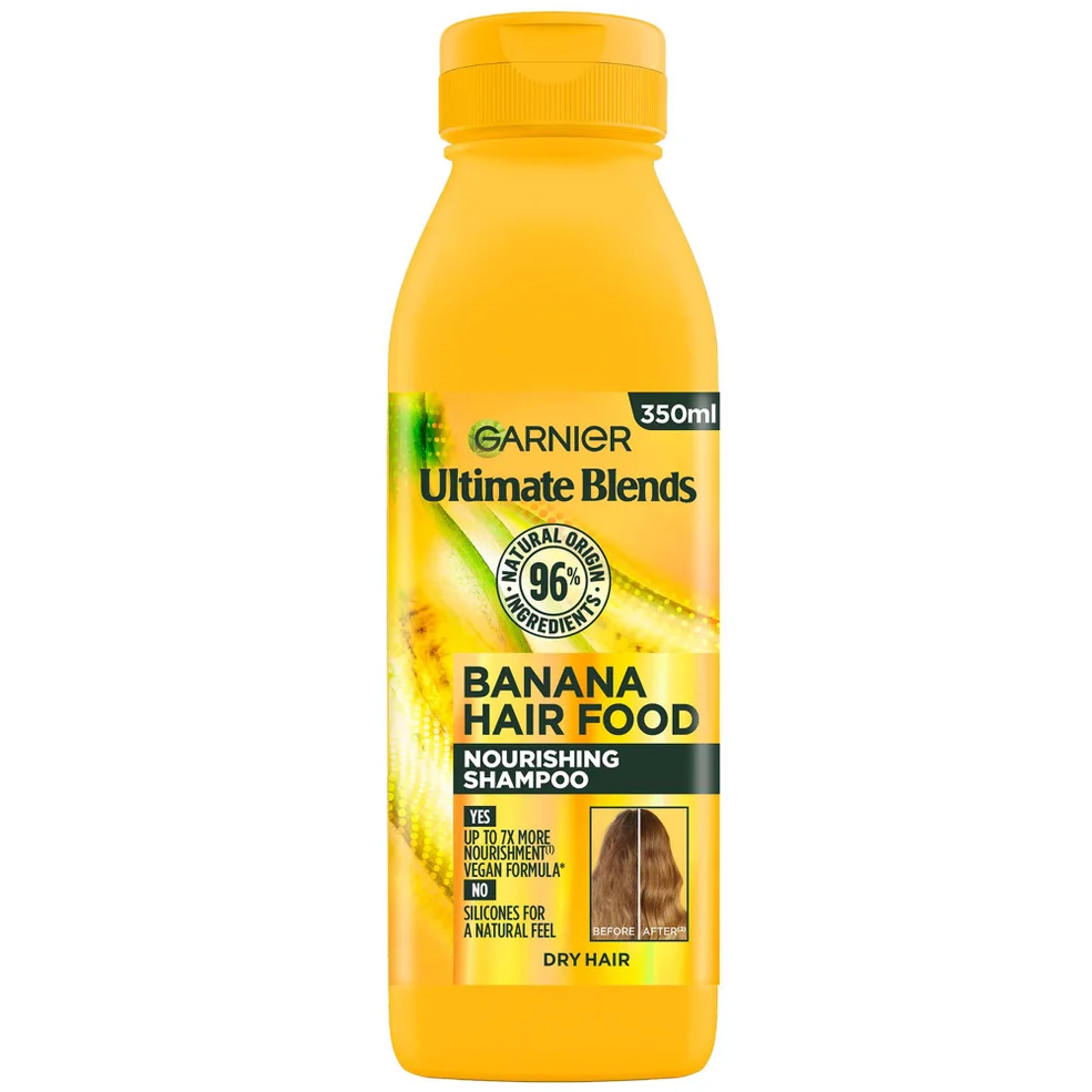 Garnier Ultimate Blends Nourishing Hair Food Banana Shampoo For Dry Hair 350ml Imagen 1