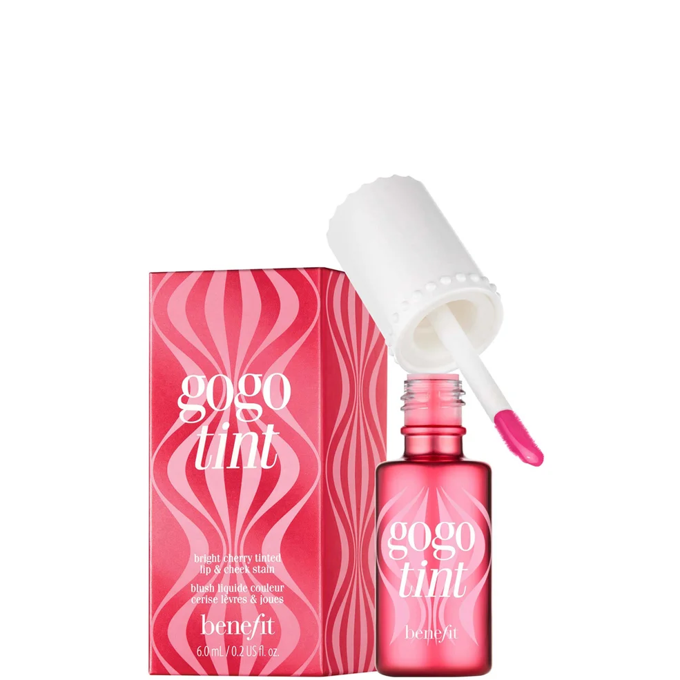 benefit GoGo Tint Bright Cherry Tinted Lip & Cheek Stain 6ml Imagen 1