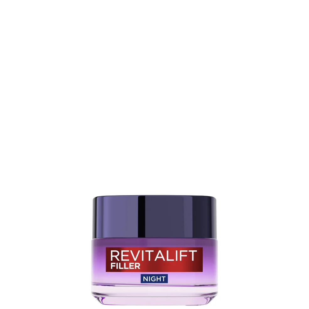 L'Oréal Paris Revitalift Filler and Hyaluronic Acid Anti-Ageing Night Cream 50ml Imagen 1