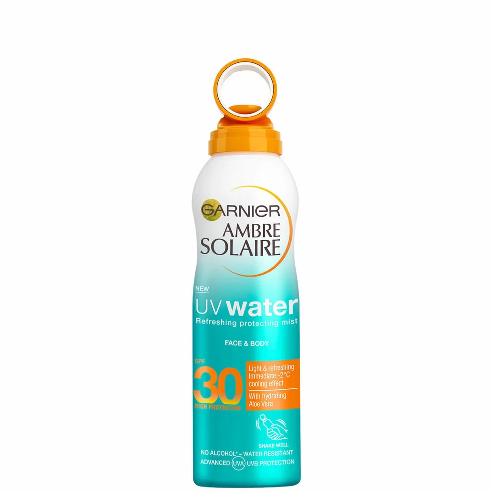 Garnier Ambre Solaire UV Water Clear Sun Cream SPF30 Mist 200ml Imagen 1