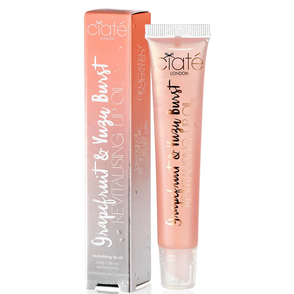Ciaté London Fruit Burst Lip Oil - Grapefruit & Yuzu 10ml Imagen 1