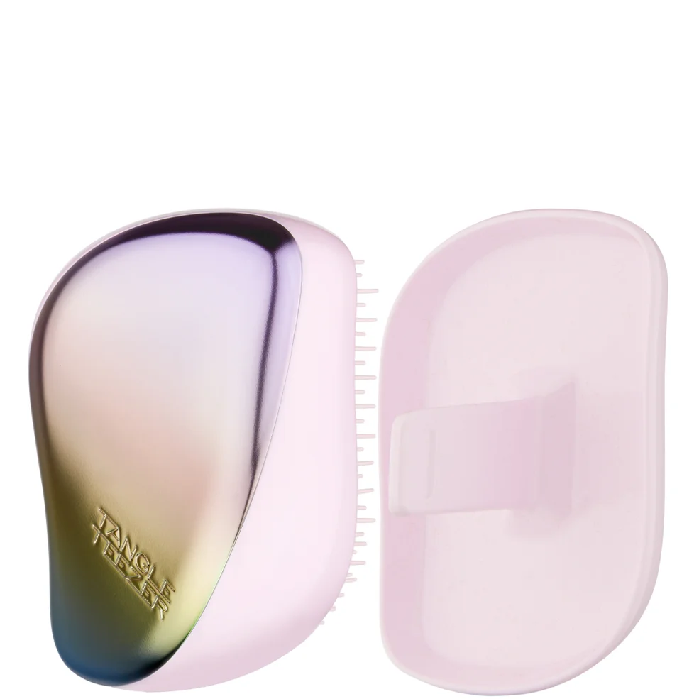 Tangle Teezer Compact Styler - Pearlescent Matte Chrome Imagen 1