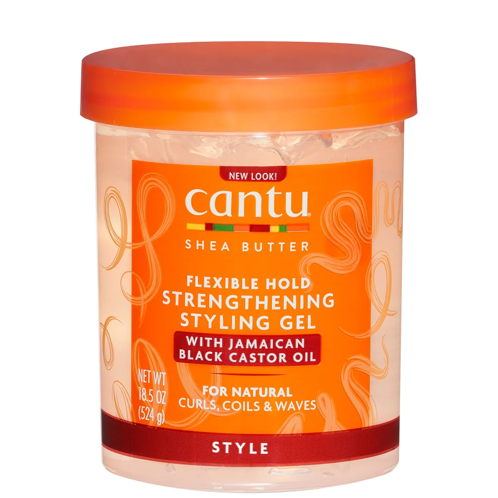 Cantu Shea Butter Flexible Hold Strengthening Styling Gel with Jamaican Black Castor Oil 18.5 oz Imagen 1
