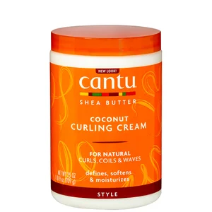 Cantu Shea Butter for Natural Hair Coconut Curling Cream – Salon Size 709g - undefined undefined