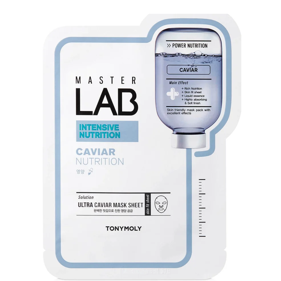 TONYMOLY Master Lab Sheet Mask Caviar 19g Imagen 1