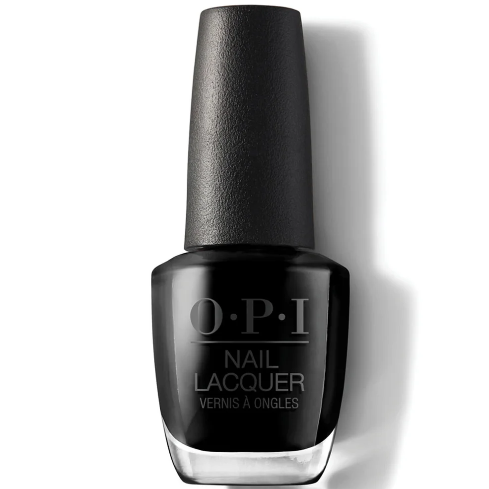 OPI Nail Lacquer Black Nail Polish - Lady in Black 15ml Imagen 1