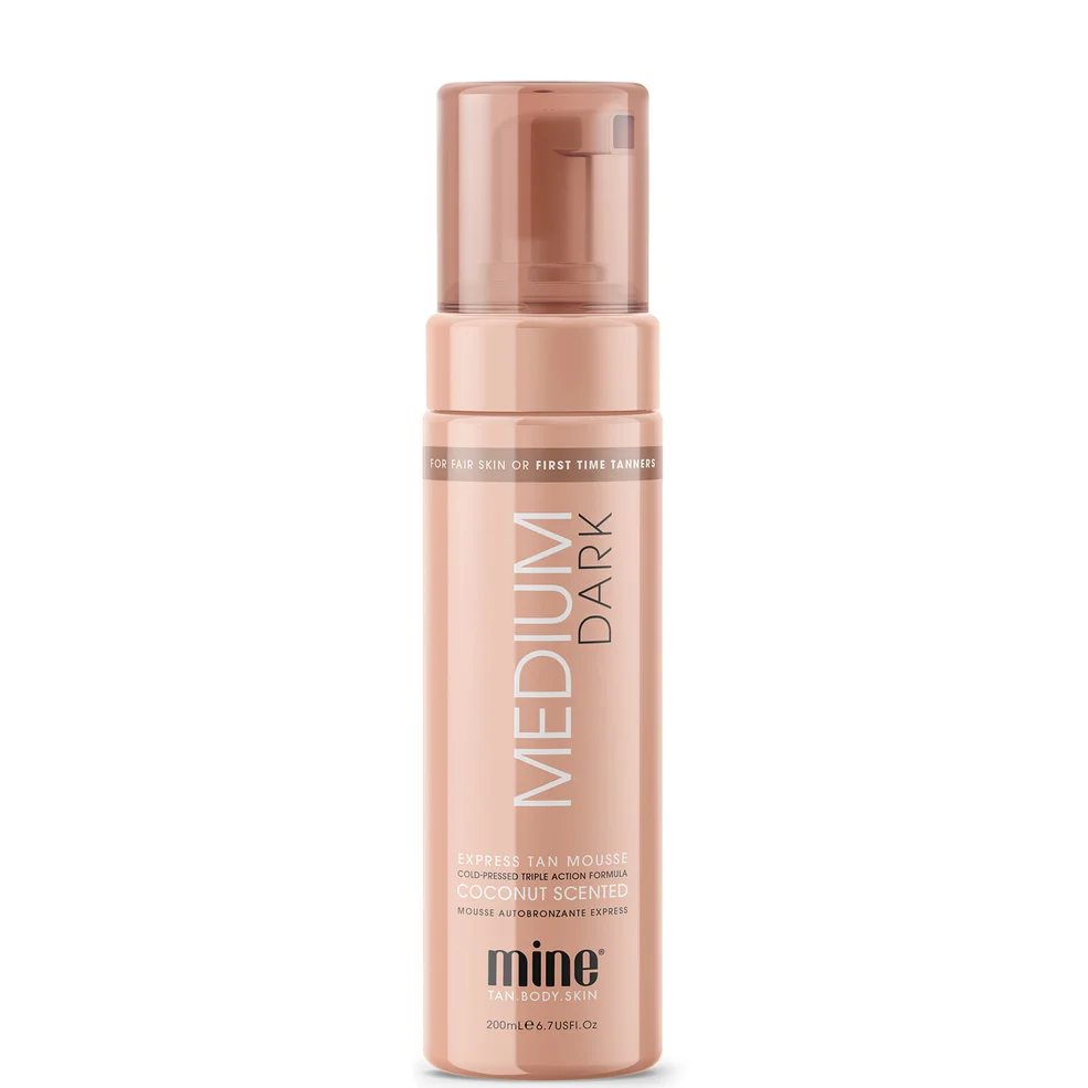 MineTan Medium Dark Self Tan Mousse 200ml Imagen 1