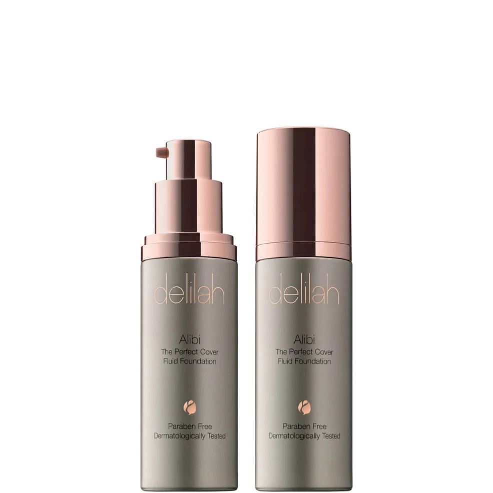 delilah Alibi Fluid Foundation (Various Shades) Imagen 1
