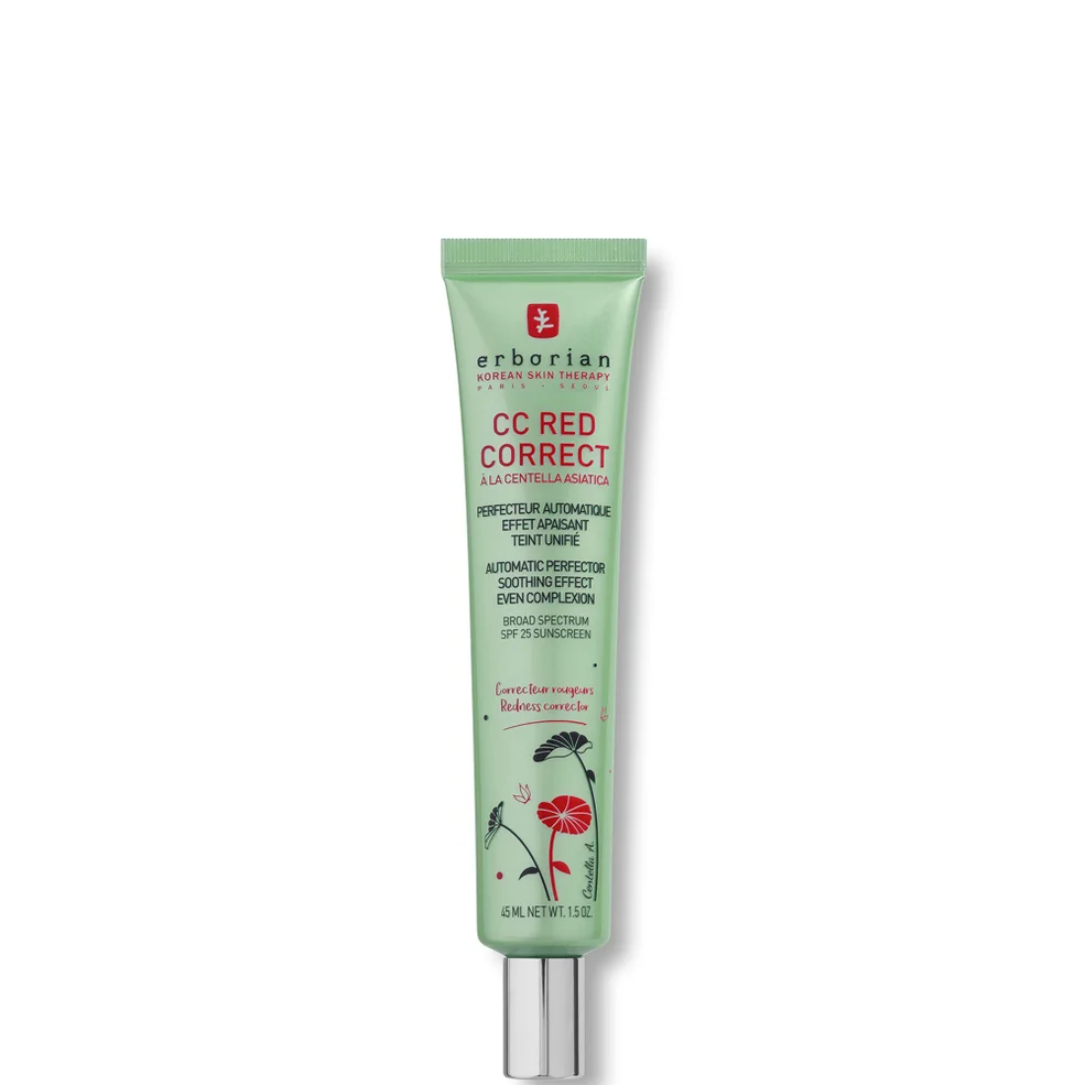 Erborian CC Red Correct - Colour Correcting Anti-Redness Cream With Soothing Effect SPF25 45ml Imagen 1