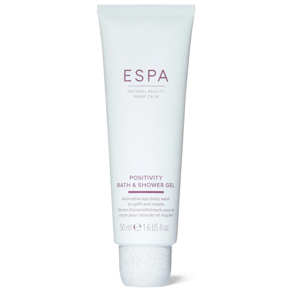 ESPA Positivity Bath and Shower Gel 50ml (Tube) Imagen 1