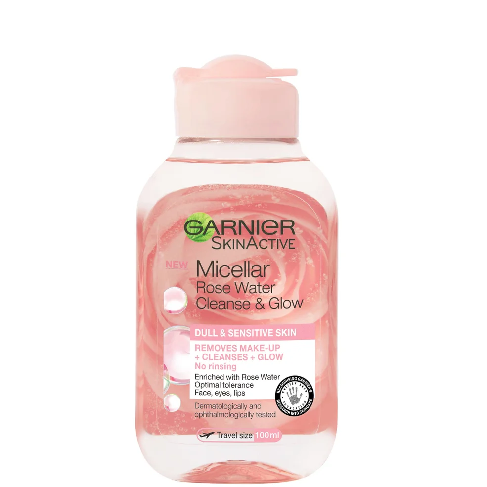 Garnier Micellar Rose Water Cleanse & Glow 100ml Imagen 1