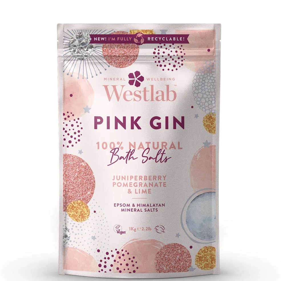 Westlab Pink Gin Bathing Salts 1kg Imagen 1