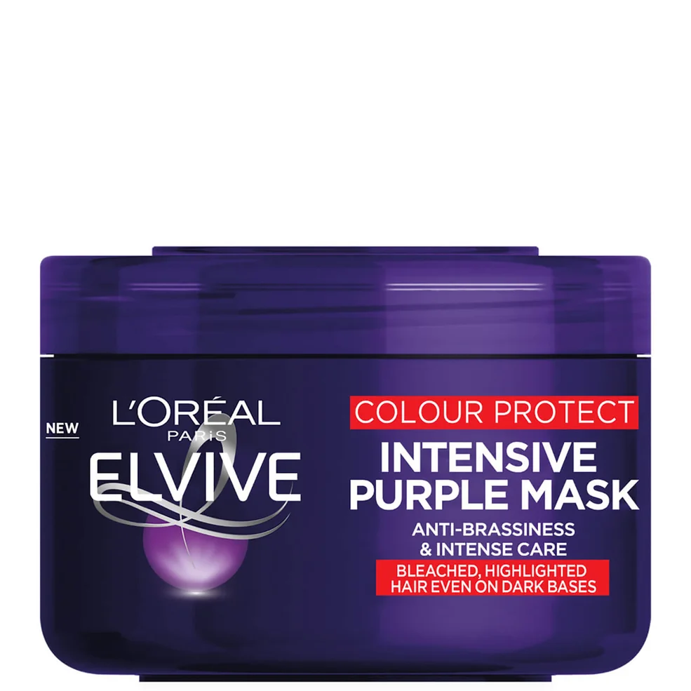 L'Oréal Elvive Colour Protect Anti-Brassiness Purple Mask 250ml Imagen 1