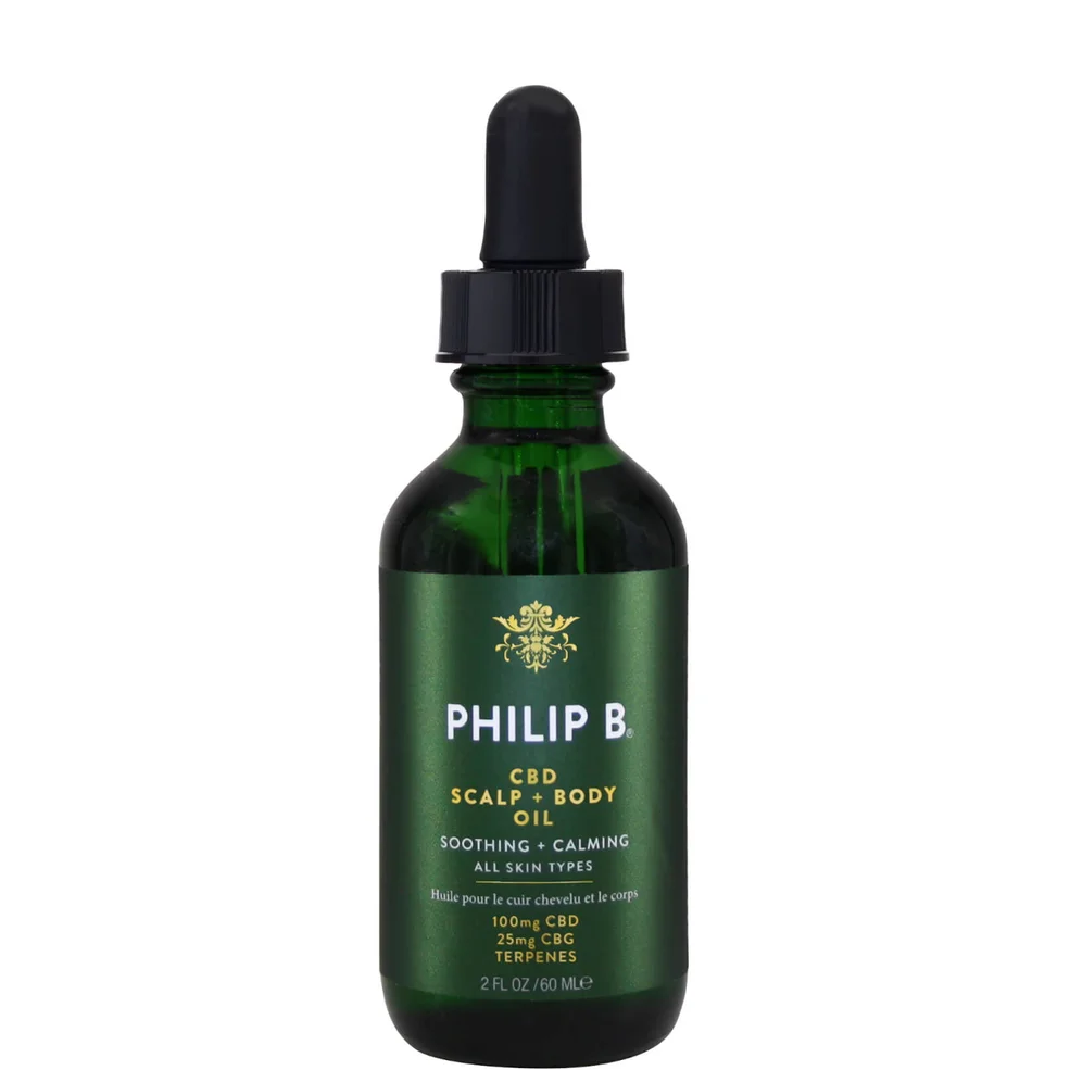 Philip B CBD Scalp and Body Oil 60ml Imagen 1