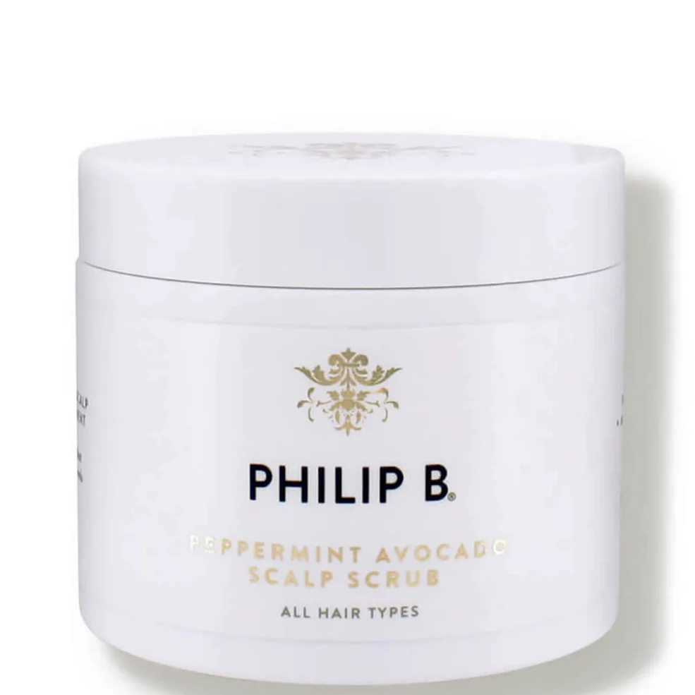 Philip B Peppermint Avocado Scalp Scrub 236ml Imagen 1
