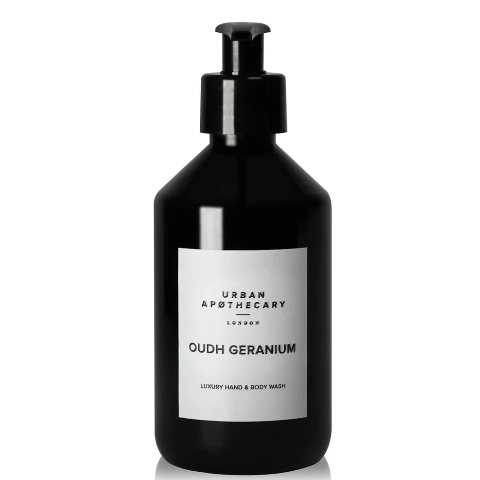 Jabón de lujo para manos y cuerpo Urban Apothecary Oudh Geranium 300ml Imagen 1