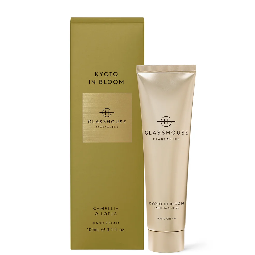 Glasshouse Fragrances Kyoto in Bloom Hand Cream 100ml Imagen 1