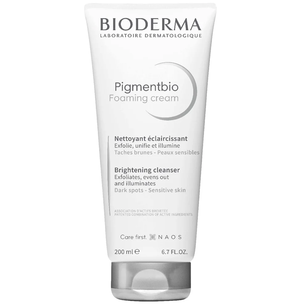 Bioderma Pigmentbio Foaming Cream Limpiador iluminador exfoliante para pieles hiperpigmentadas Imagen 1
