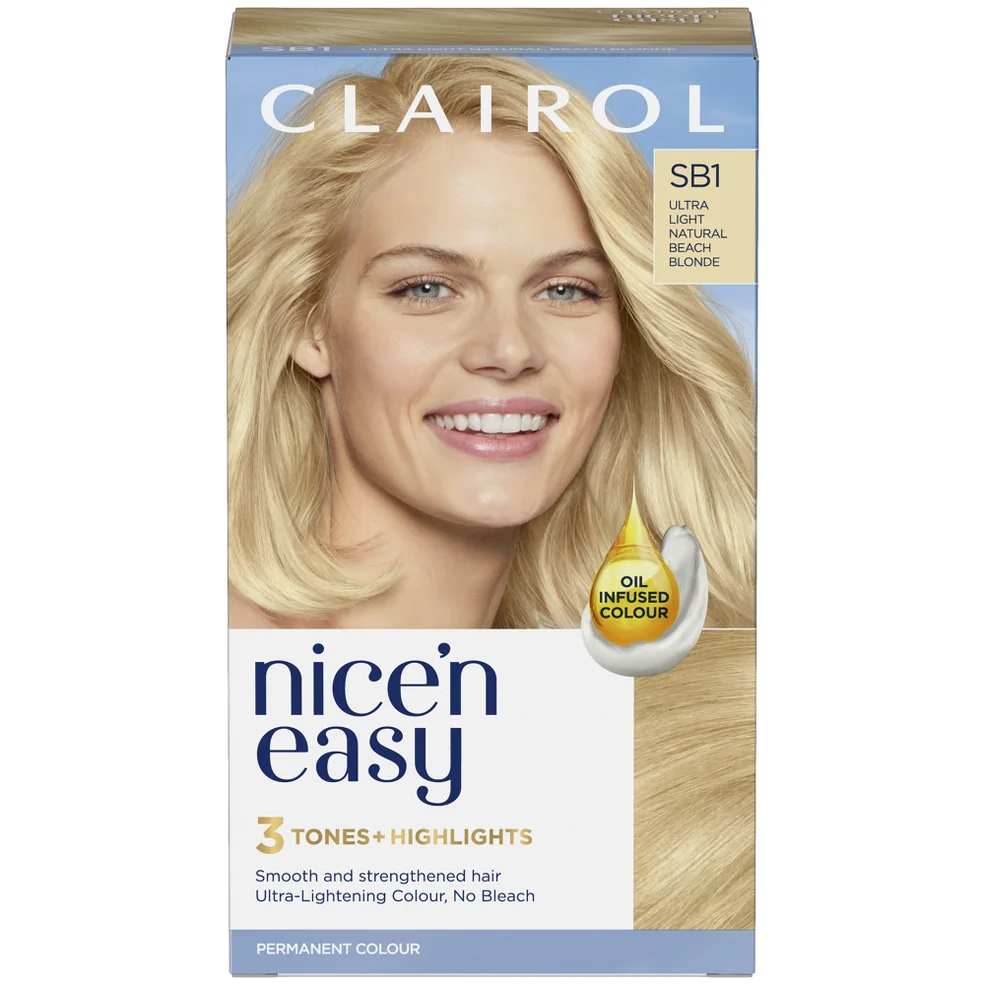 Clairol Nice' n Easy Crème Natural Looking Oil Infused Permanent Hair Dye 177ml (Various Shades) Imagen 1