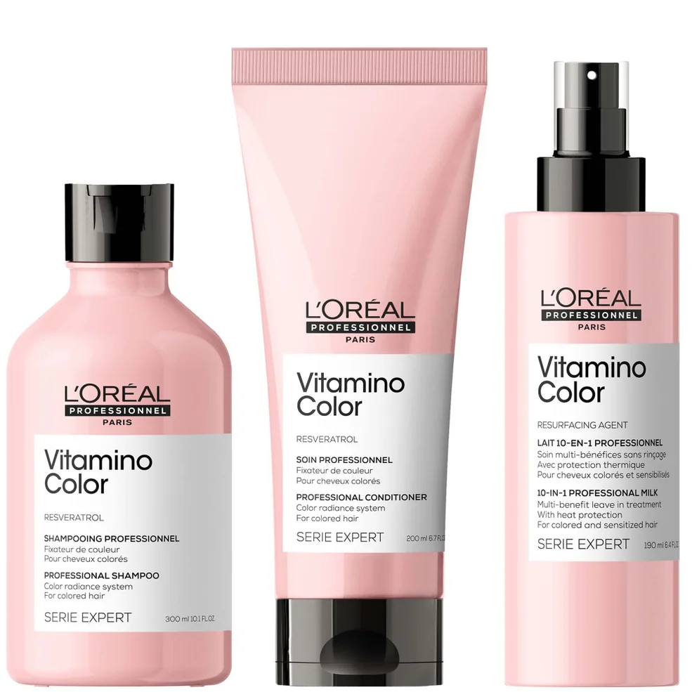 L'Oréal Professionnel Vitamino Color at Home Experts for Coloured Hair Bundle Imagen 1