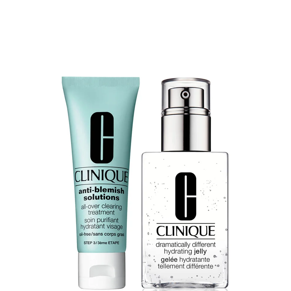 Clinique Clearing Treatment and Hydrating Jelly Bundle Imagen 1