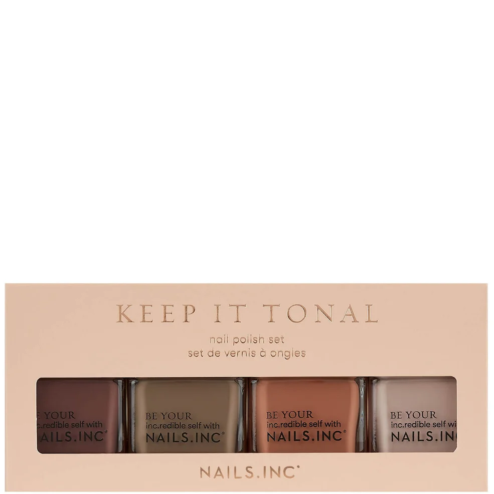 nails inc. Keep it Tonal Nail Polish Set 4 x 14ml Imagen 1