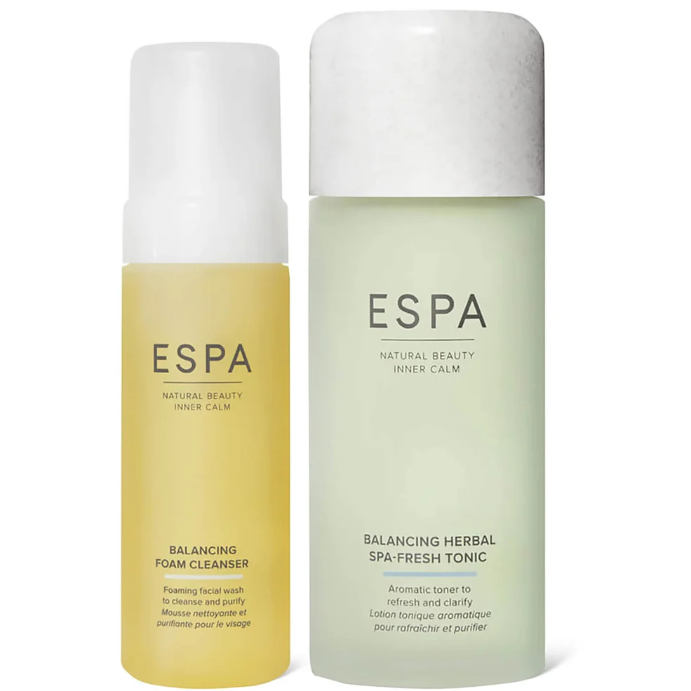 ESPA Balancing Cleanse and Tone Duo Imagen 1