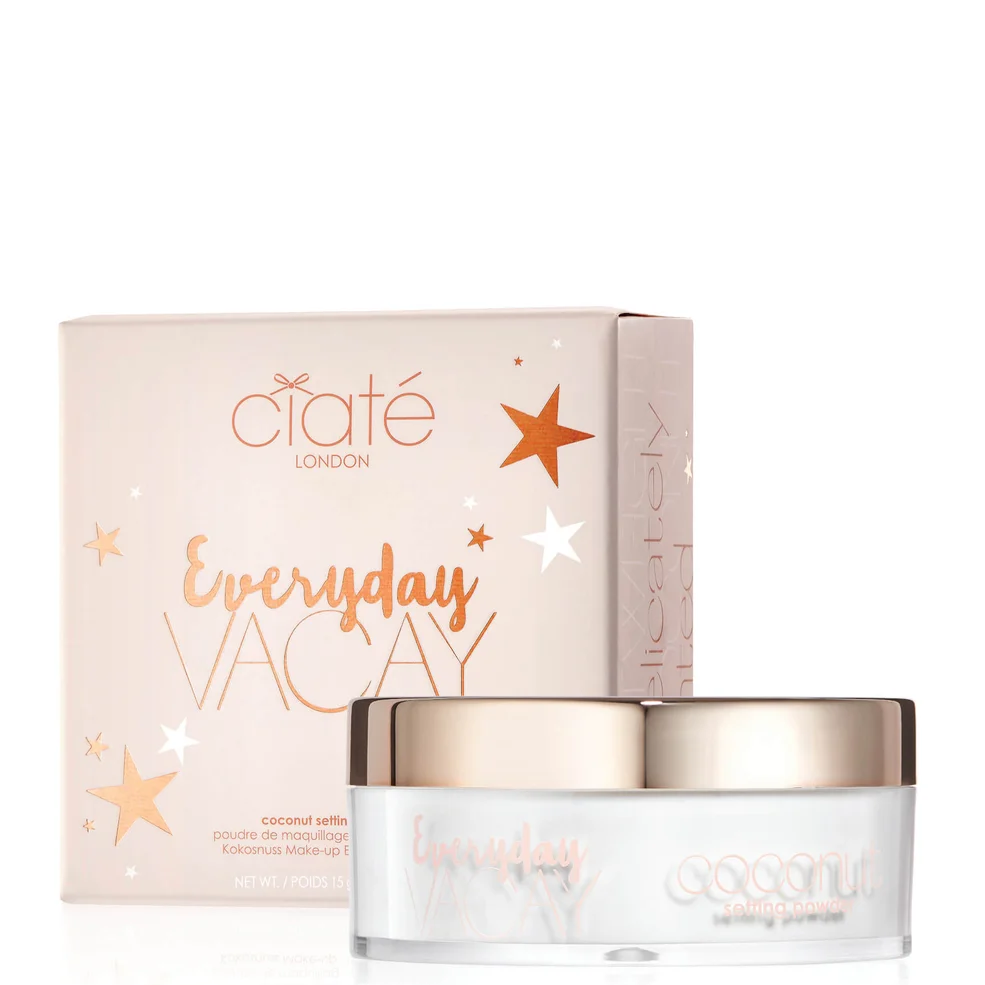 Ciaté London Everyday Vacay Coconut Setting Powder 15g Imagen 1