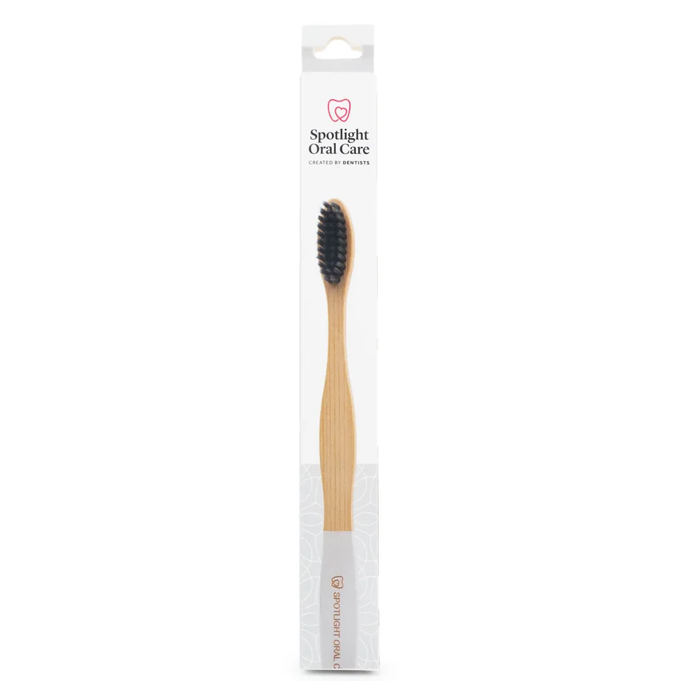 Spotlight Oral Care Bamboo Toothbrush - White Imagen 1