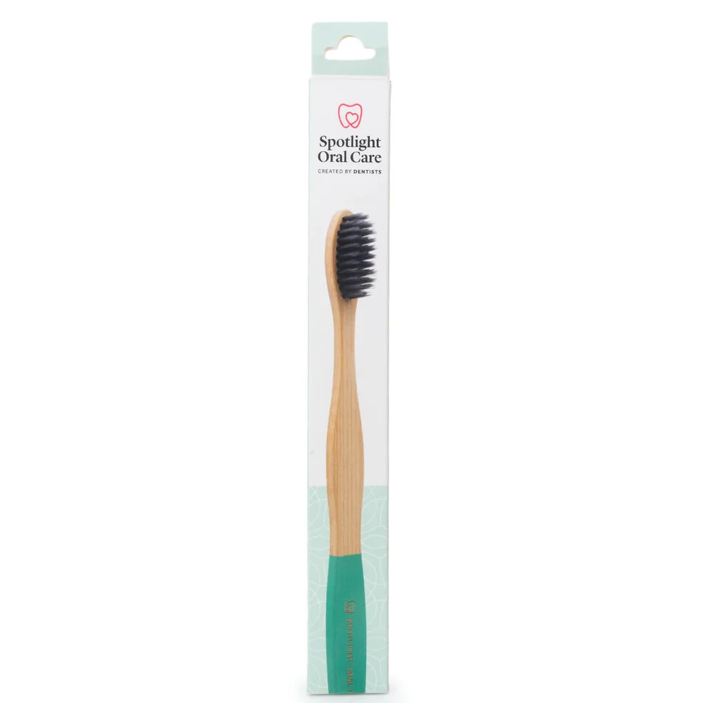 Spotlight Oral Care Bamboo Toothbrush - Teal Imagen 1