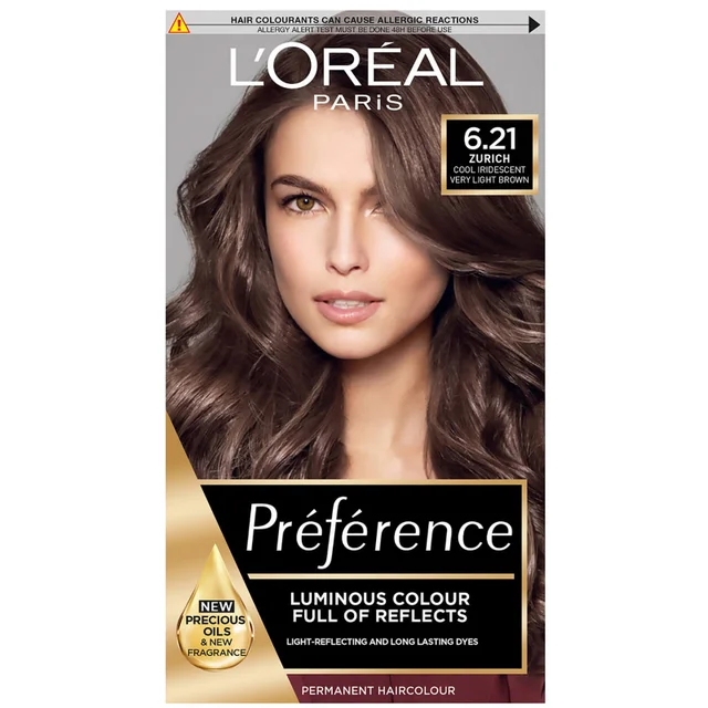 L'Oréal Paris Préférence Infinia Hair Dye (Various Shades)