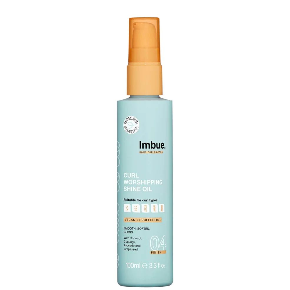 Imbue Curl Worshipping Shine Oil 100ml Imagen 1