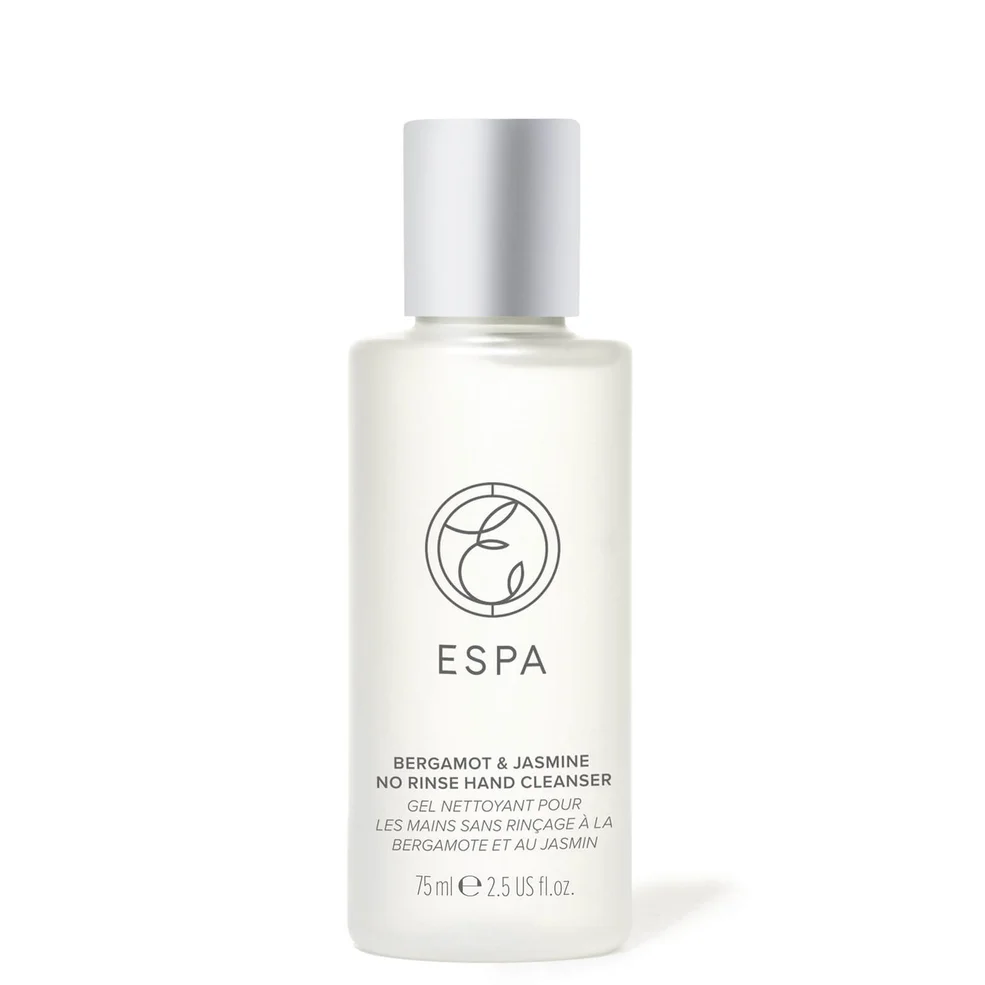 ESPA Bergamot and Jasmine No Rinse Hand Cleanser 75ml Imagen 1