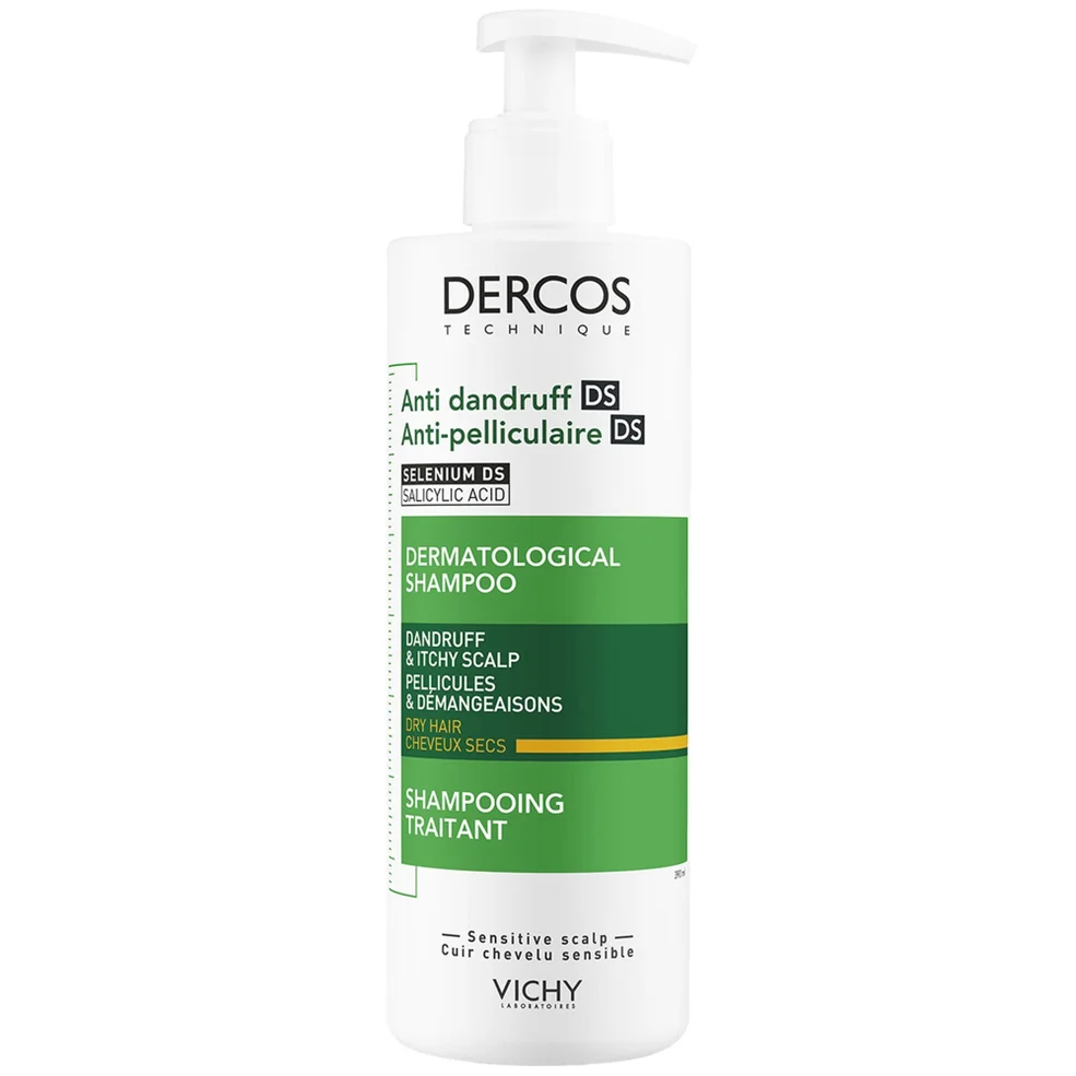 VICHY Dercos Anti-Dandruff Shampoo for Dry Hair 390ml Imagen 1