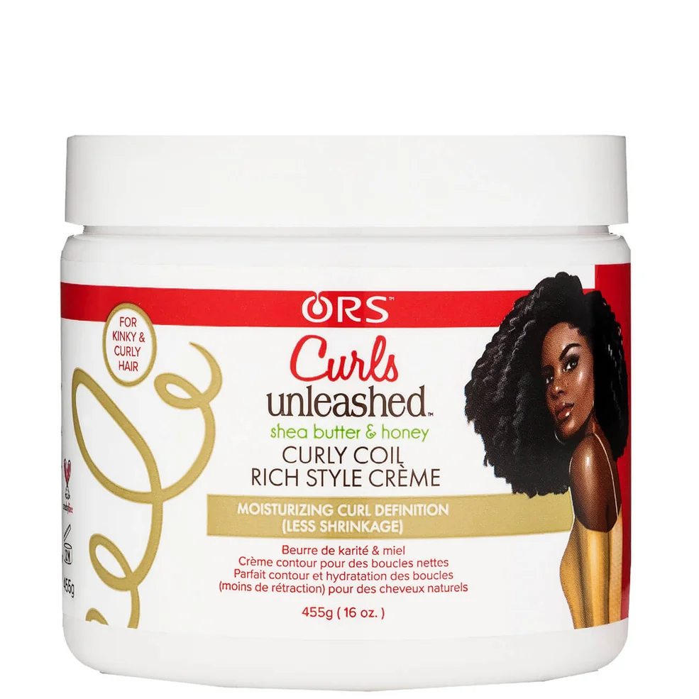 ORS Curls Unleashed Shea Butter and Honey Curl Defining Crème 454g Imagen 1