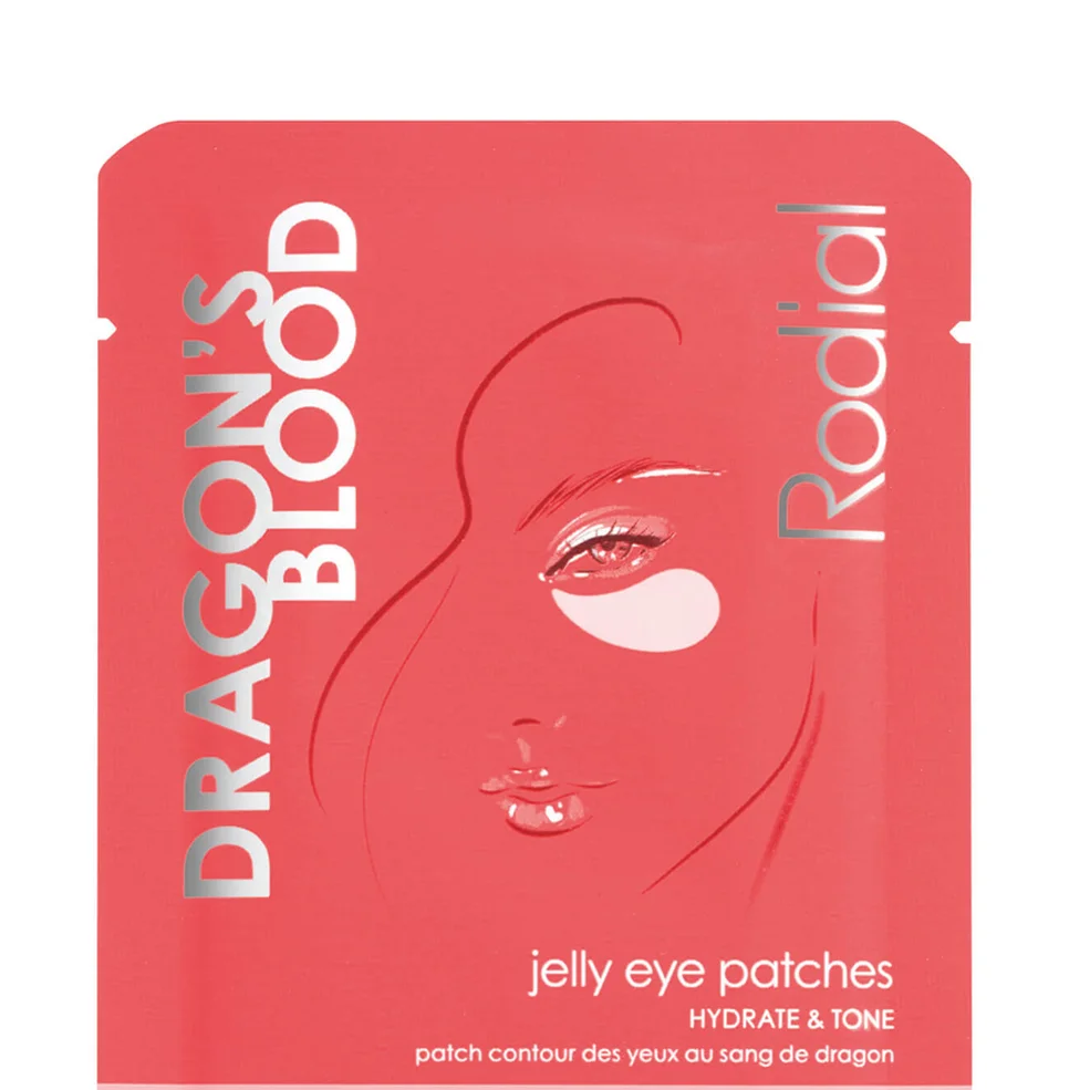 Rodial Dragon's Blood Jelly Eye Patches - Single Sachet Imagen 1