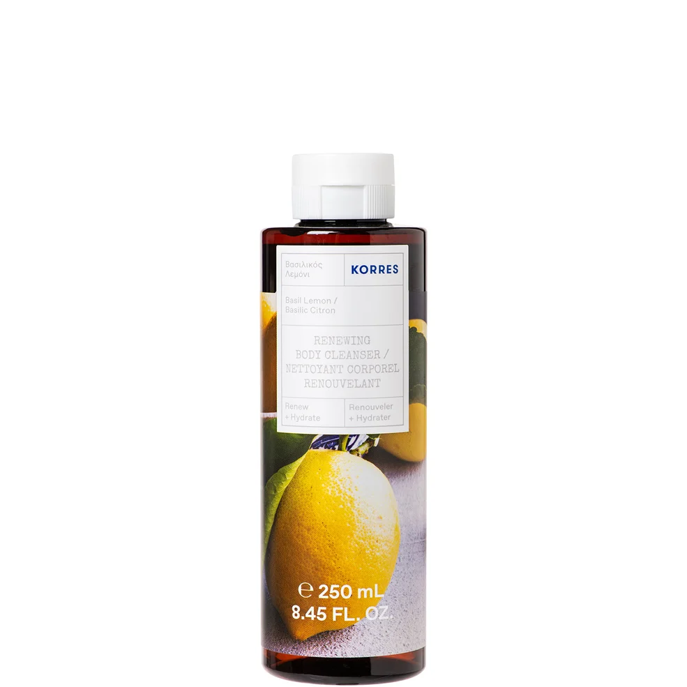 KORRES Basil Lemon Renewing Body Cleanser 250ml Imagen 1